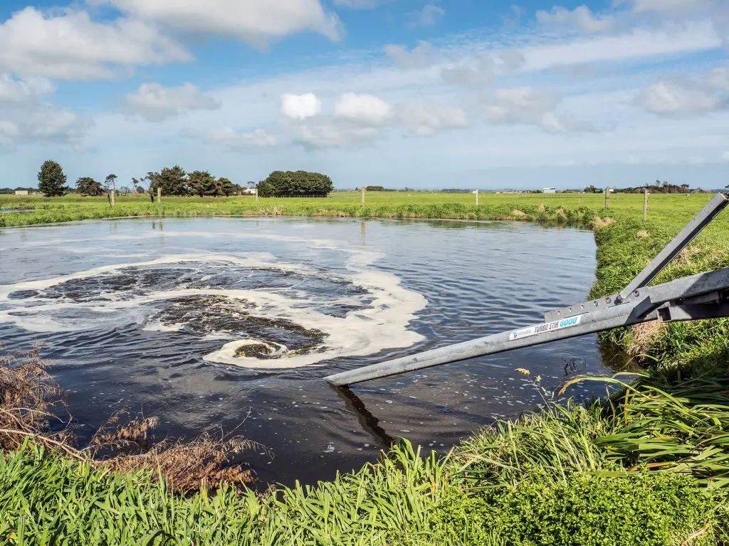 How to Maximise the Value of Your Effluent Pond Nutrients 3 Nevada PTO TurboStir 6000 in action