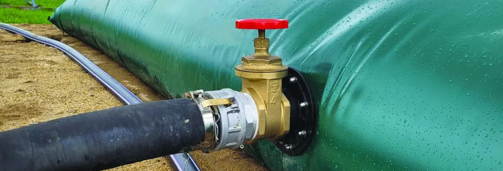 Mixing & Draining Effluent Bladders: What You Need to Know… 12 Nevada Bladder Tank inlet/outlet valve