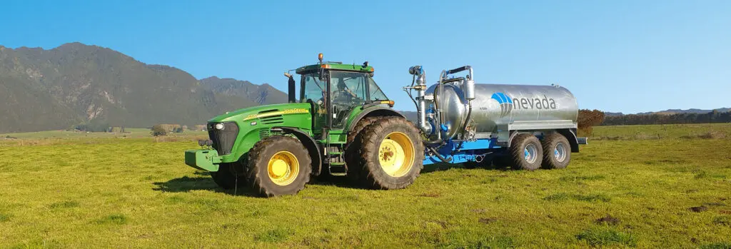Alternative to Removing Solids from Effluent Ponds 6 Nevada Tandem Axle Slurry Tanker