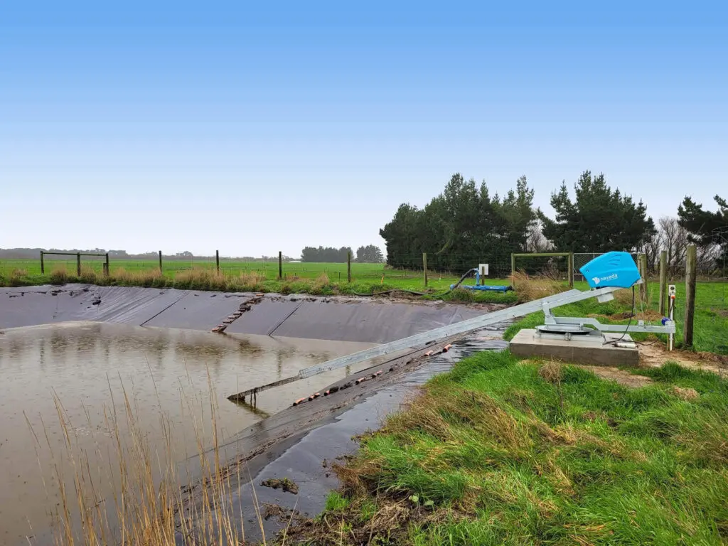 Does your effluent pond fill too fast because of high rainfall? 2 Nevada Electric Stirrer Ross Fieten EL9 1