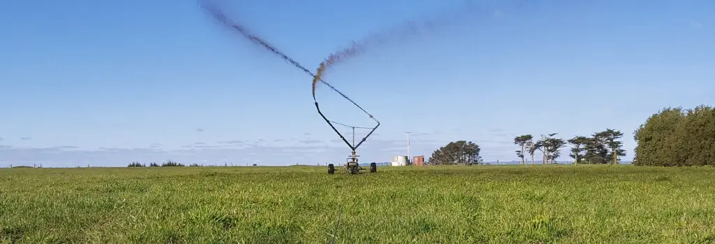 Pressure & Flow Requirements for your Effluent Pump 4 Nevada Travelling Irrigator spreading effluent
