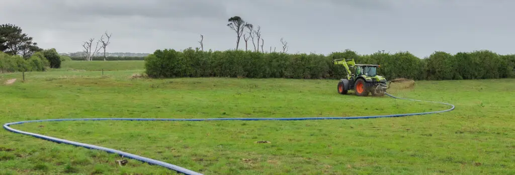 Effluent Management: How to Utilise Effluent for Cropping 8 Nevada Drag hose System