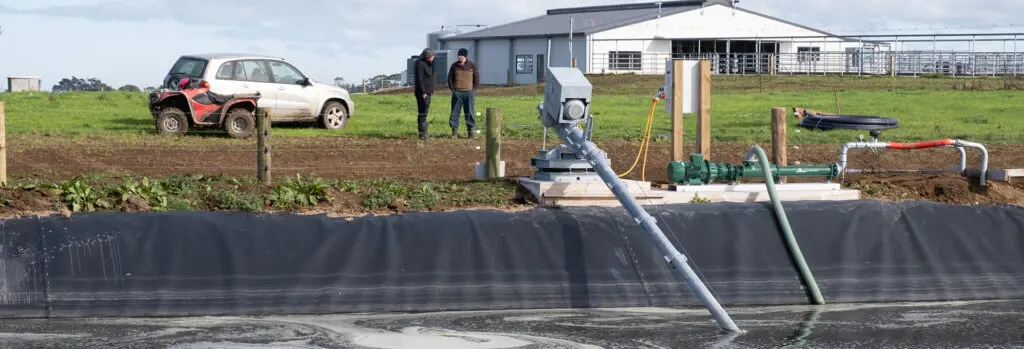 Top 10 Effluent Management Predictions for 2022 10 Aaron Waite checking out his new Dairy Effluent System designed and installed by Nevada in South Taranaki