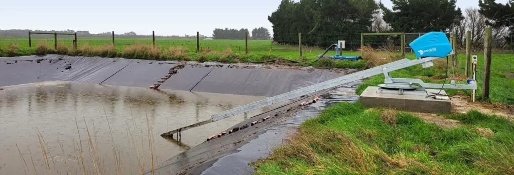 Electric Pond Stirrer Best Practices 9 Ross Fienten's Nevada Electric Pond Stirrer in action