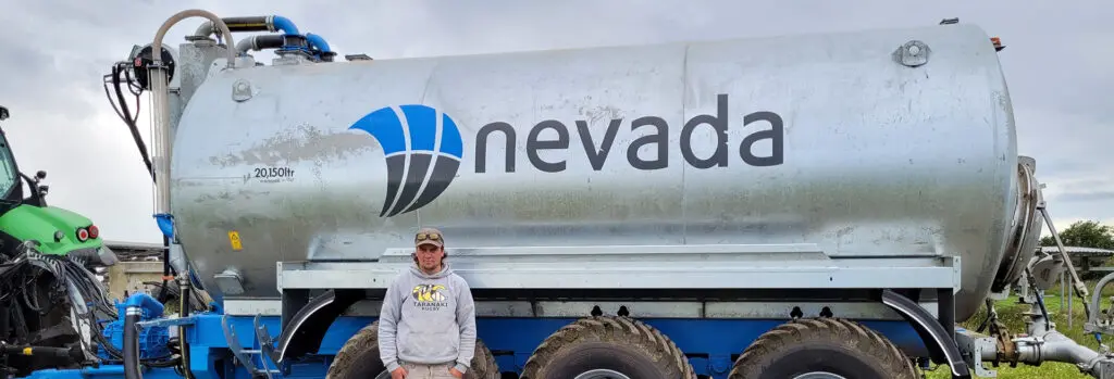 Ross’ Slurry Tanker Does It All! 3 Ross and his Nevada Triple Axle Slurry Tanker