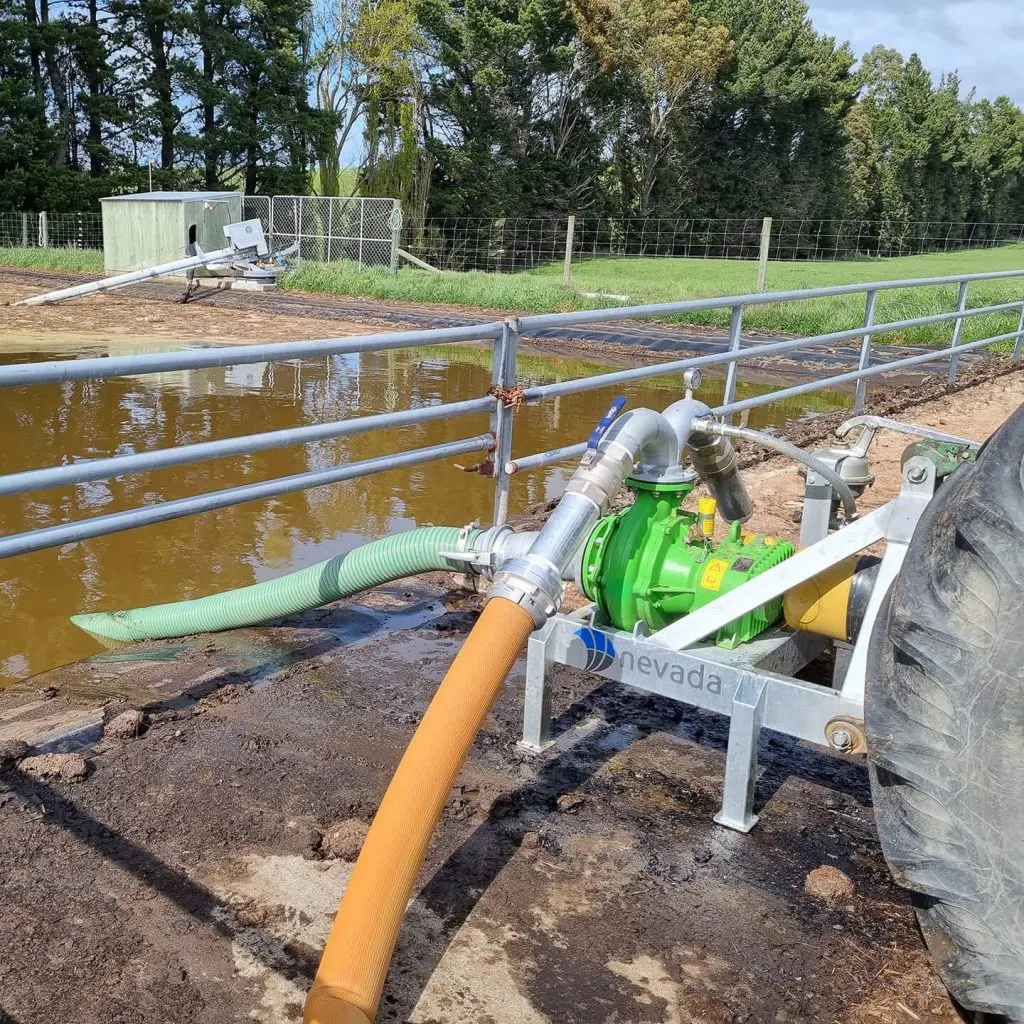 Bauer PTO effluent pump