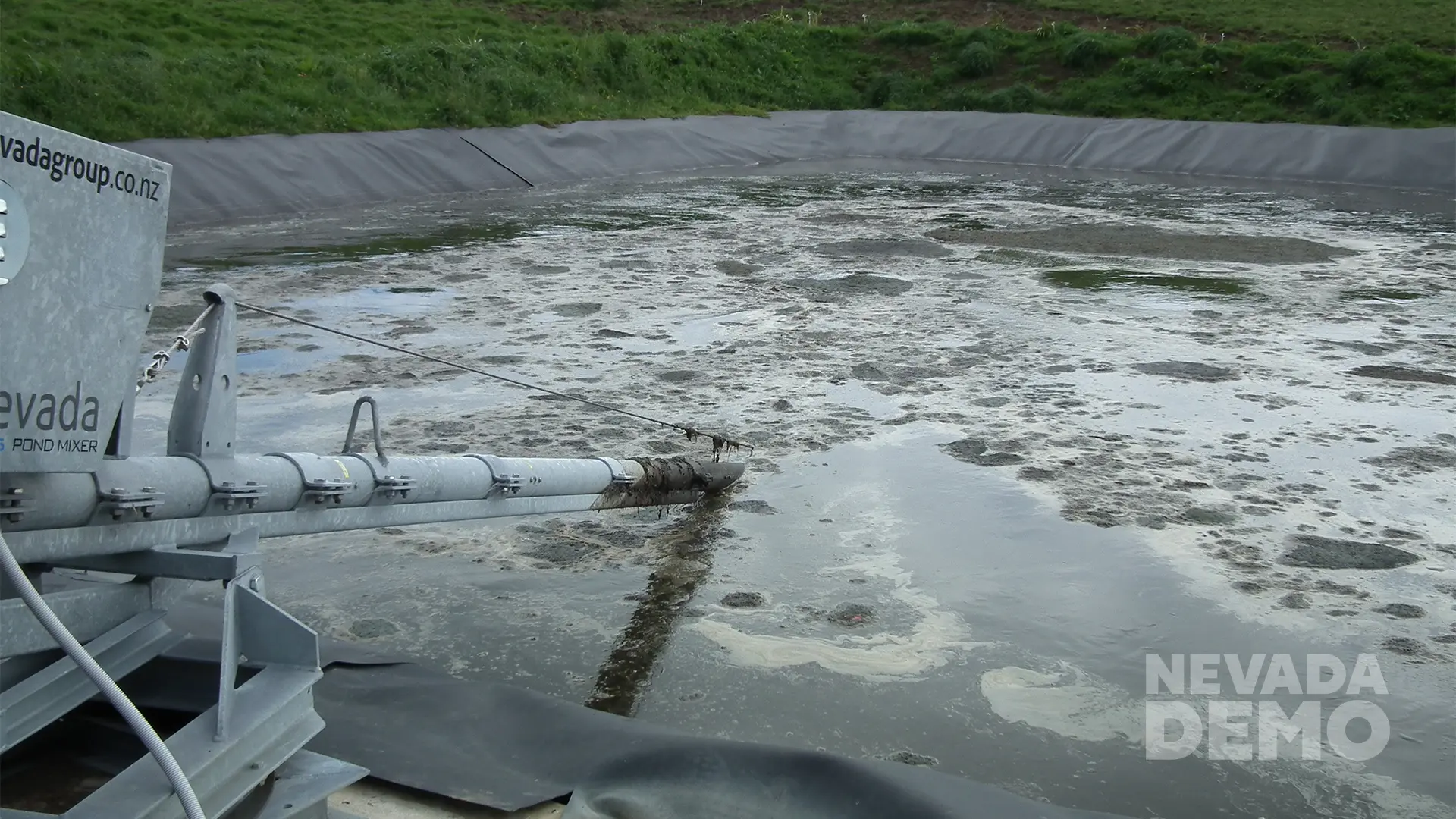 Neil Ryan's Effluent Management System In Action