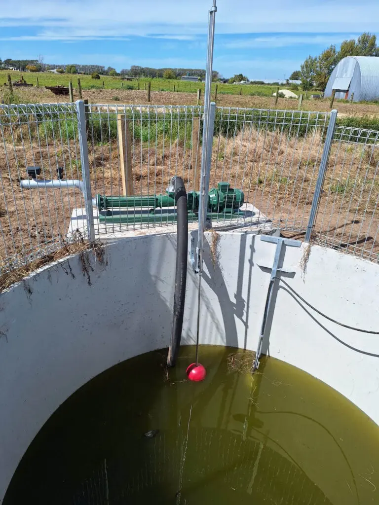 Effluent Sumps - Additional Storage Solutions 7 Effluent sump set-up