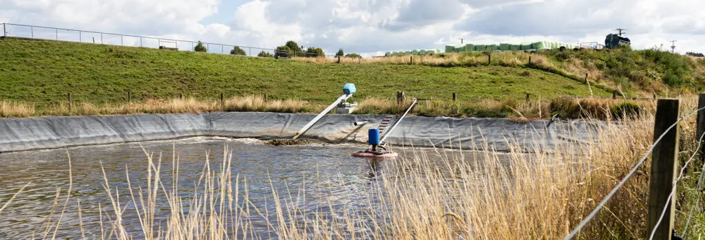 Nevada Electric Stirrer in Effluent Pond