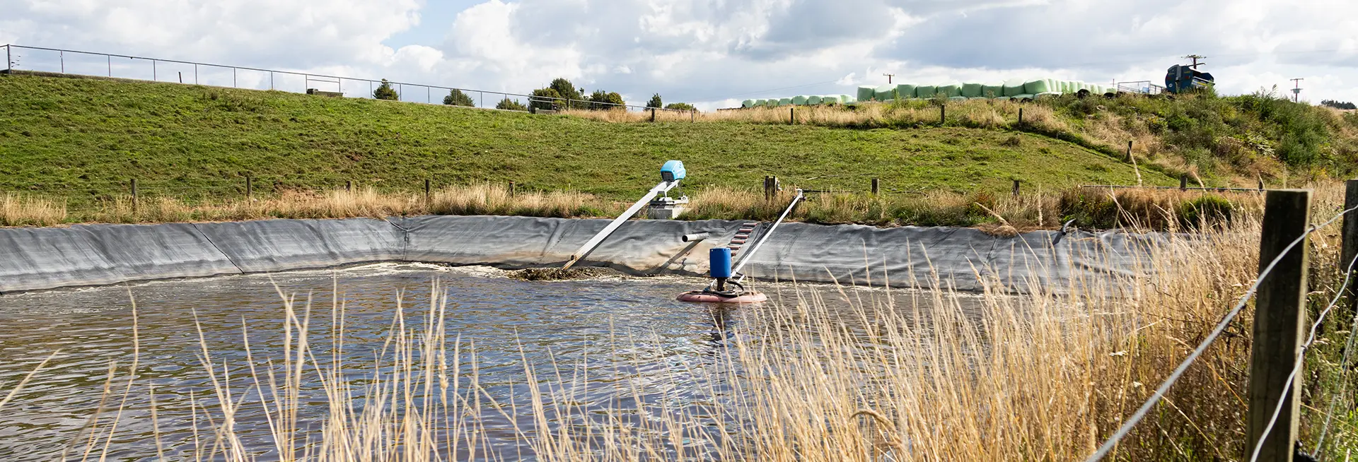 Nevada Electric Stirrer in Effluent Pond