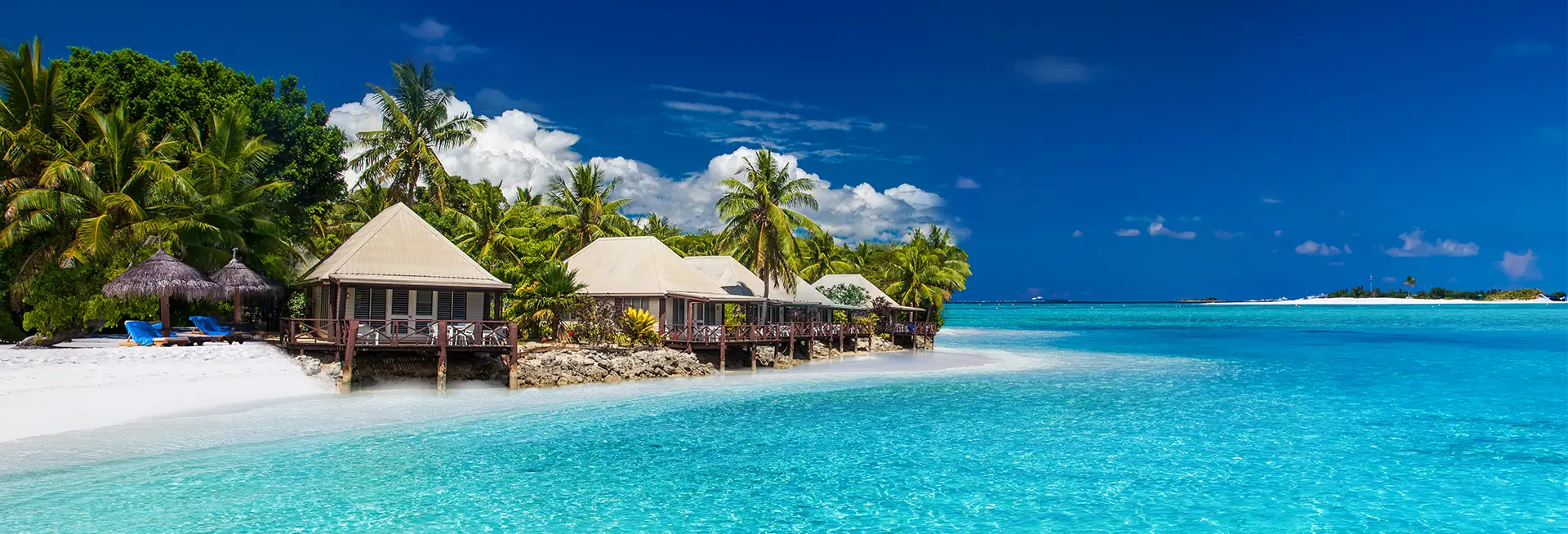 Beautiful beach in Fiji