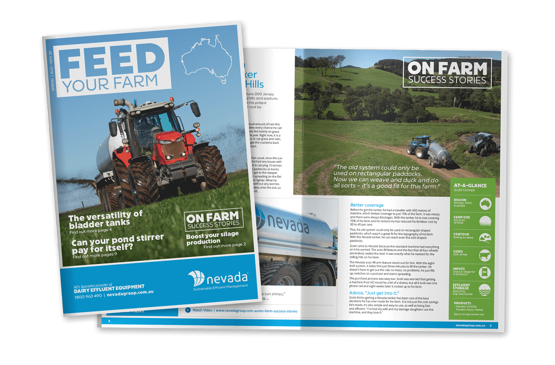 Nevada Mailer - FEED your farm mock up
