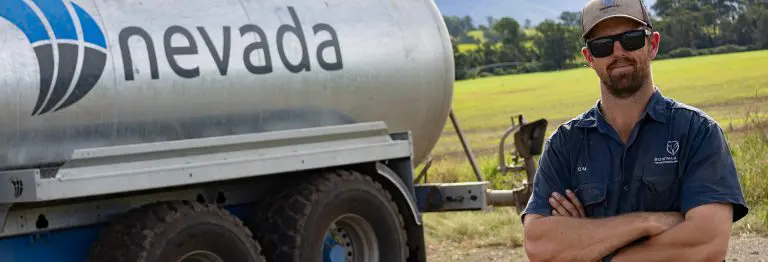 Tom Middlebrook with his Nevada Tanker