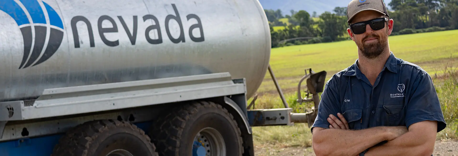 Tom Middlebrook with his Nevada Tanker