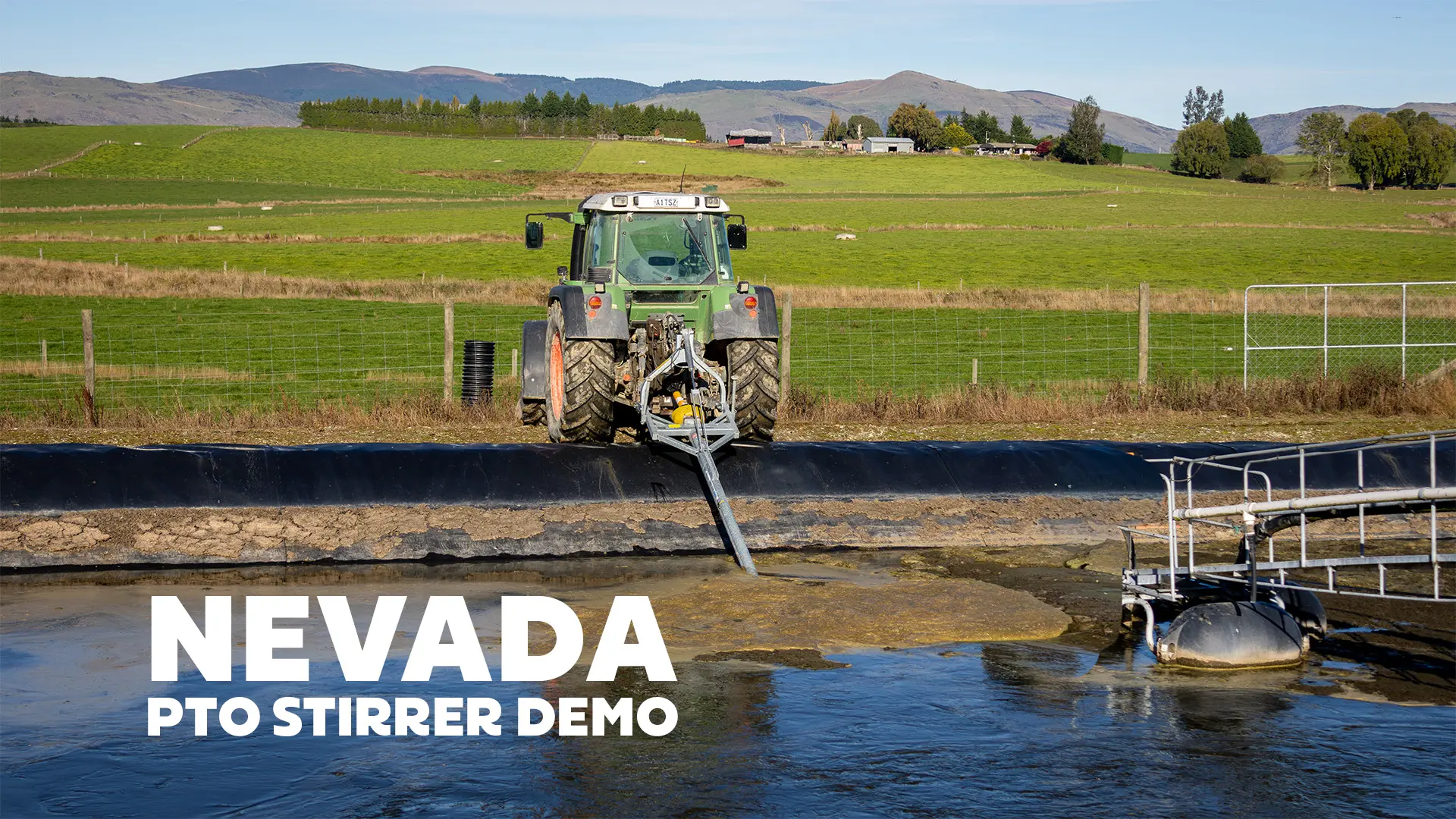 Nevada PTO Pond Stirrer Demo